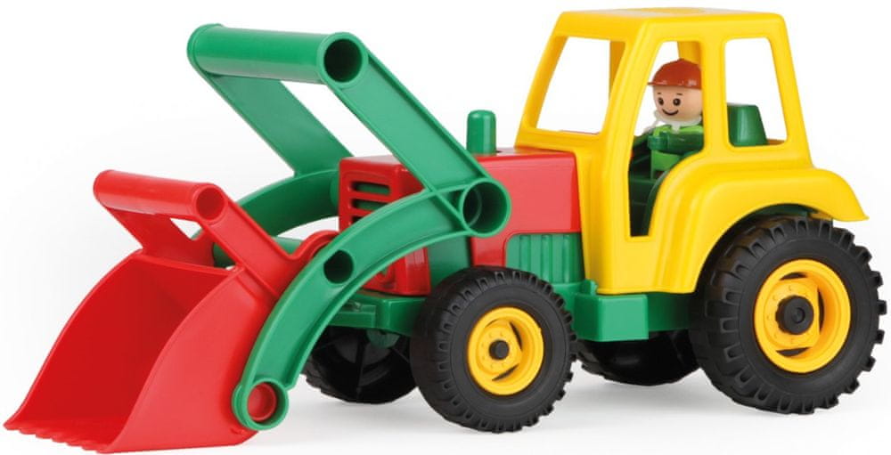 LENA Aktívny traktor s lyžicou